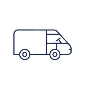 Delivery van